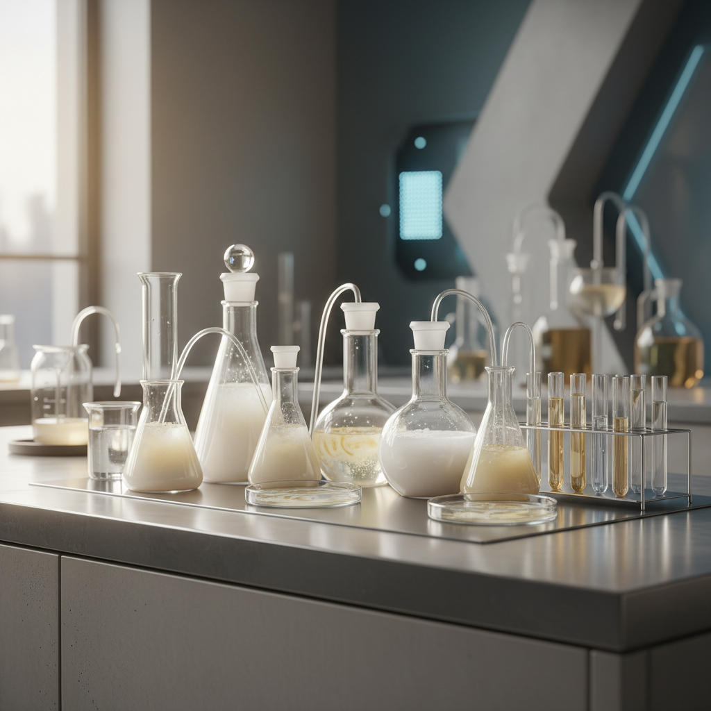 Probiotics (Lactobacillus & Bifidobacterium) concept image
