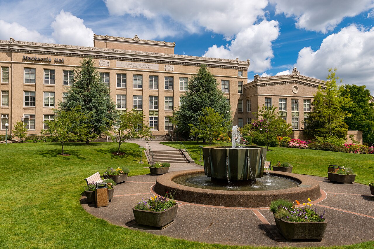 Mackenzie Hall on the Oregon Health and Science University campus on Marquam Hill in Portland.