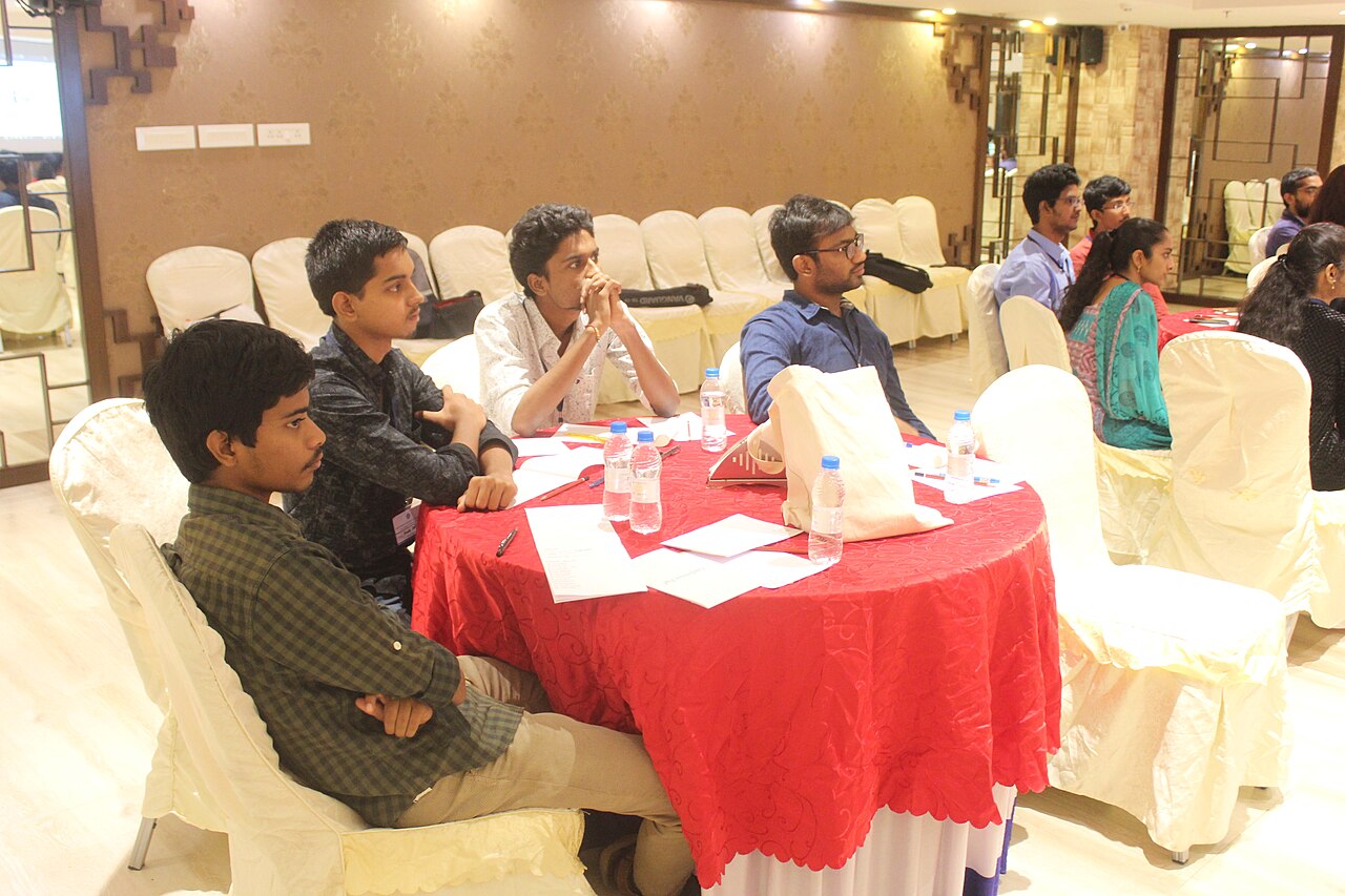 A group of participants at Youth Strategy Salon 2019, Guntur on 8 September 2019